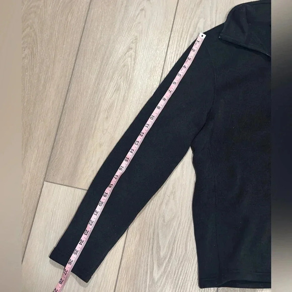The North Face Sweater Knit 1/4 Zip Fleece in Black Men’s Small - Picture 4 of 6